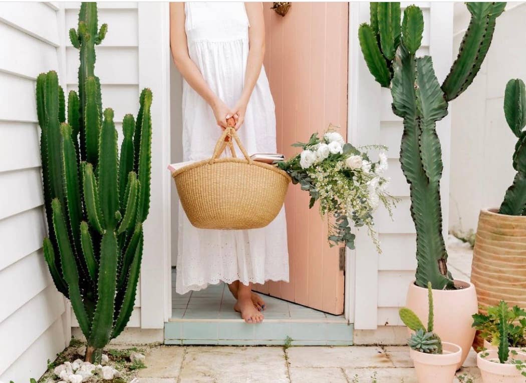 Natural Round basket: Small