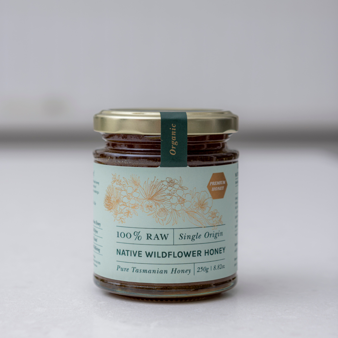 Flinders Island Native Wildflower Honey - 100% Raw, Botanical Blend.