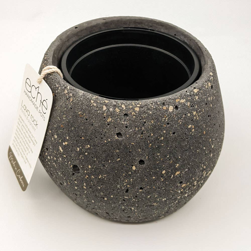 Lava Rock Koala Pot