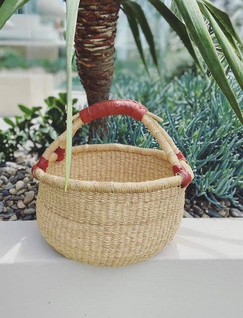 Natural Round basket: Small