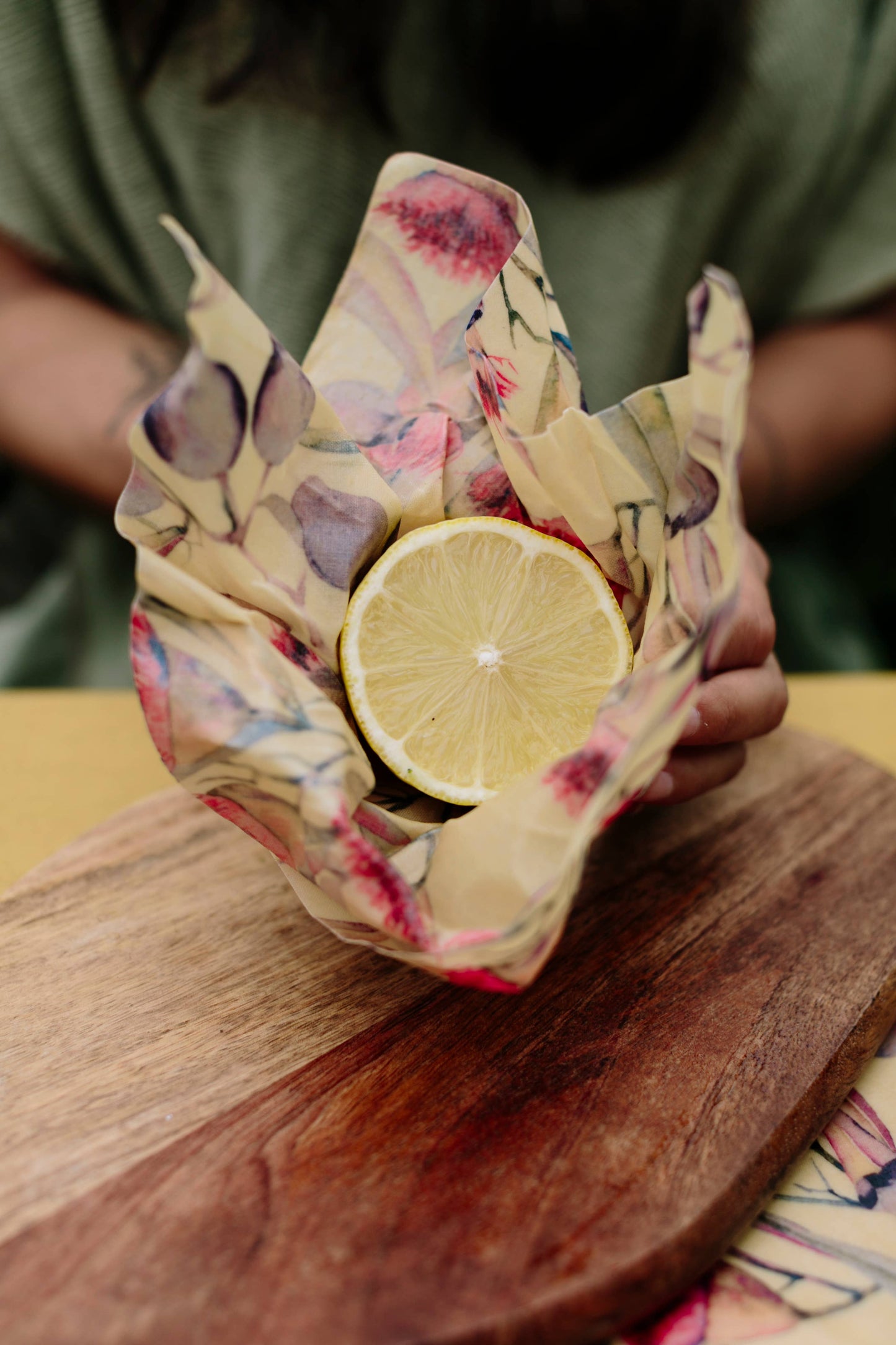Beeswax Wrap.Small Single in Flora & Fauna