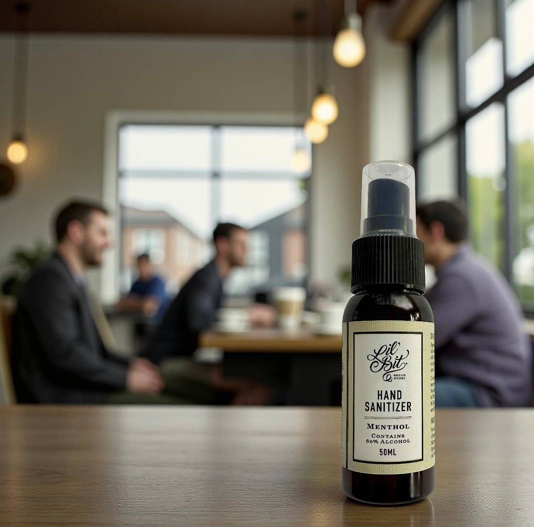 Menthol Hand Sanitising Spray 50ml - Organic