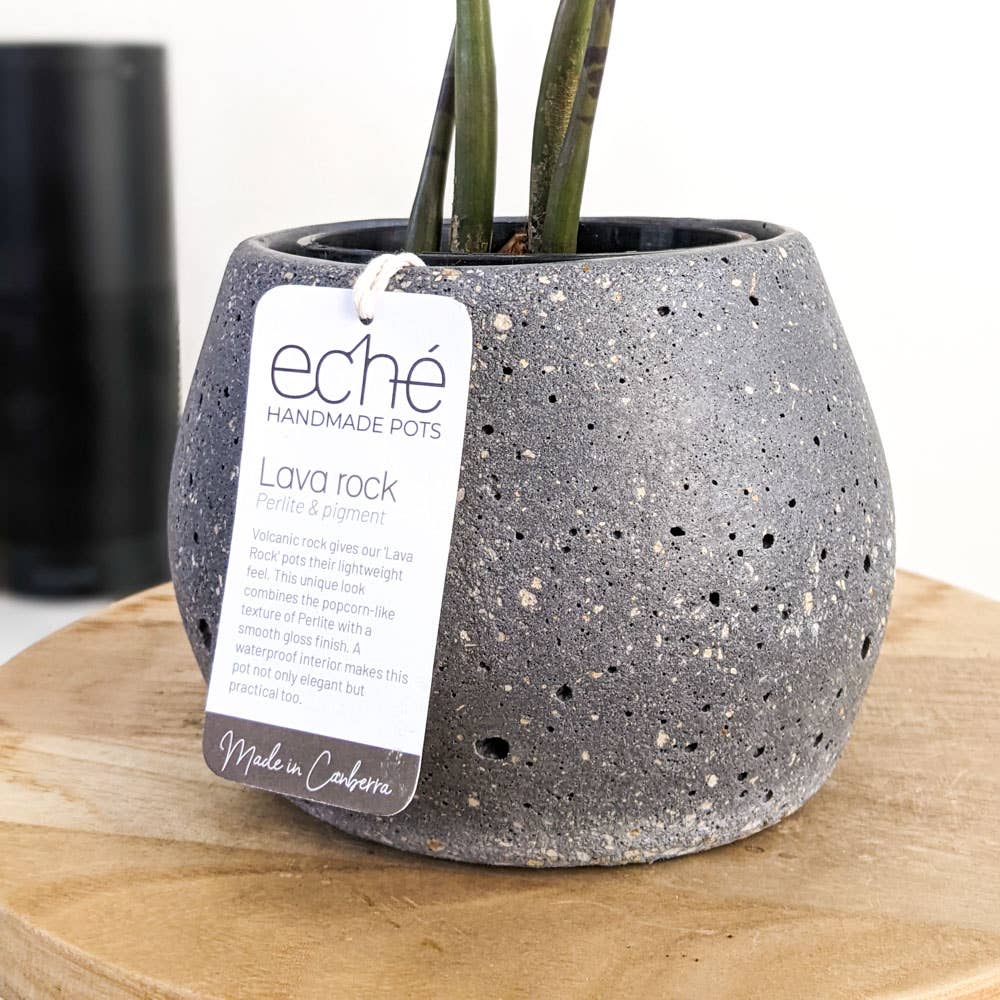 Lava Rock Koala Pot