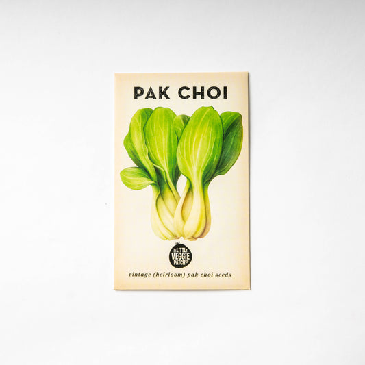 Pak Choi "Green" Heirloom Seeds