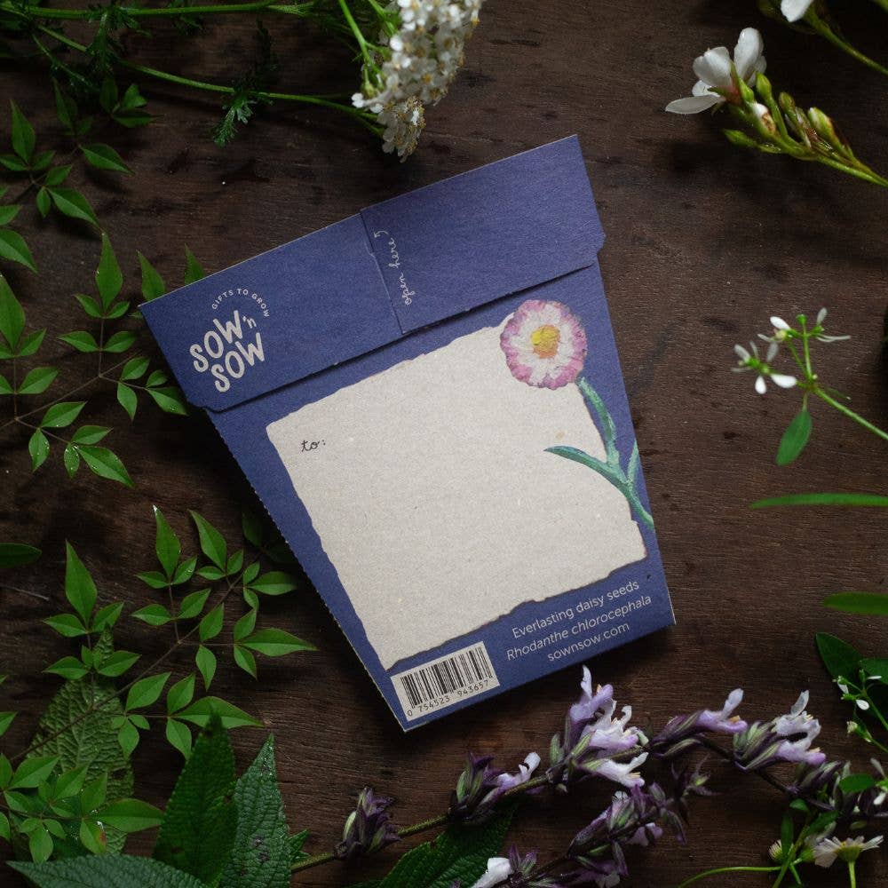 With Sympathy Card Gift of Seeds