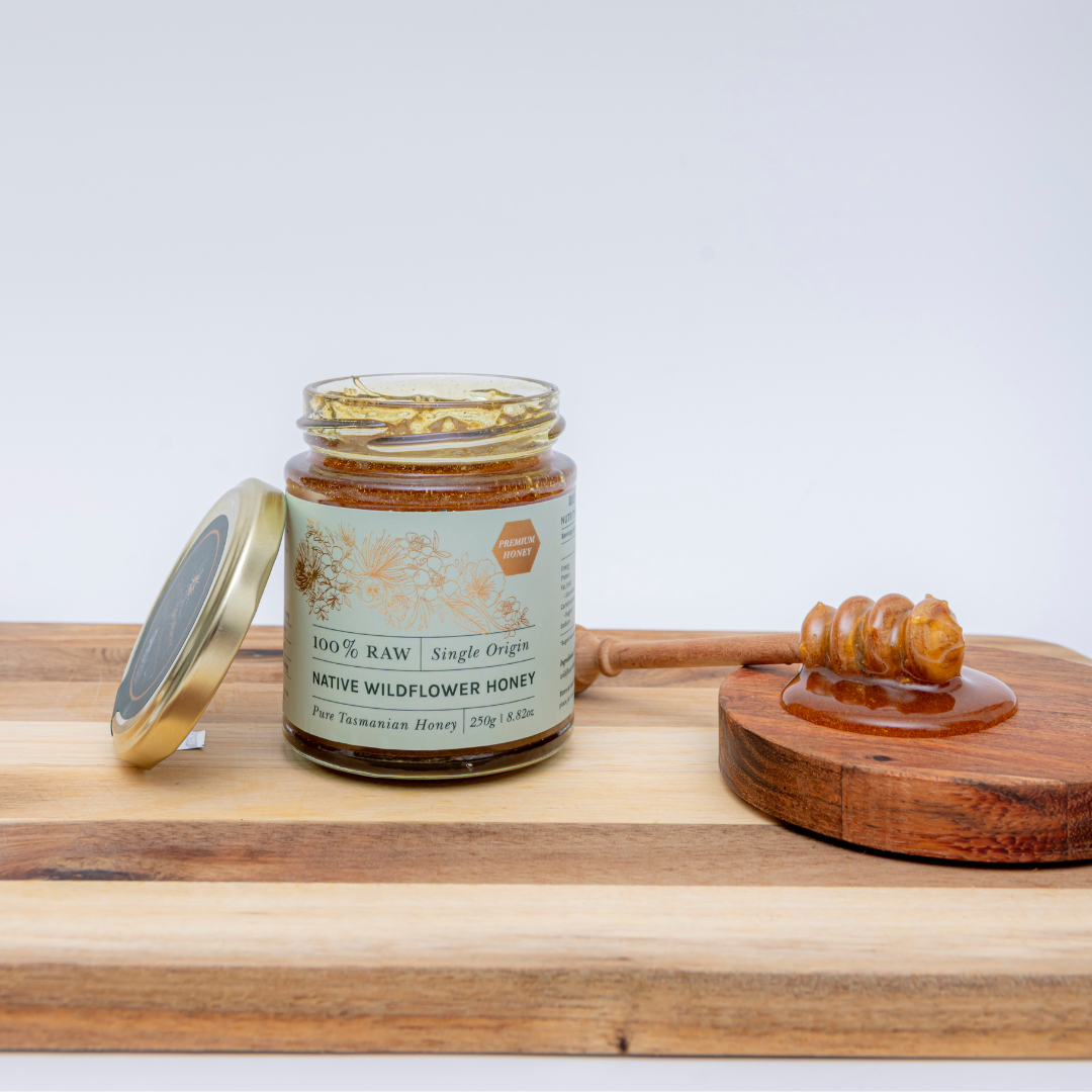 Flinders Island Native Wildflower Honey - 100% Raw, Botanical Blend.