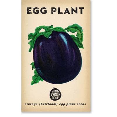 Eggplant 'Black Beauty' Heirloom Seeds