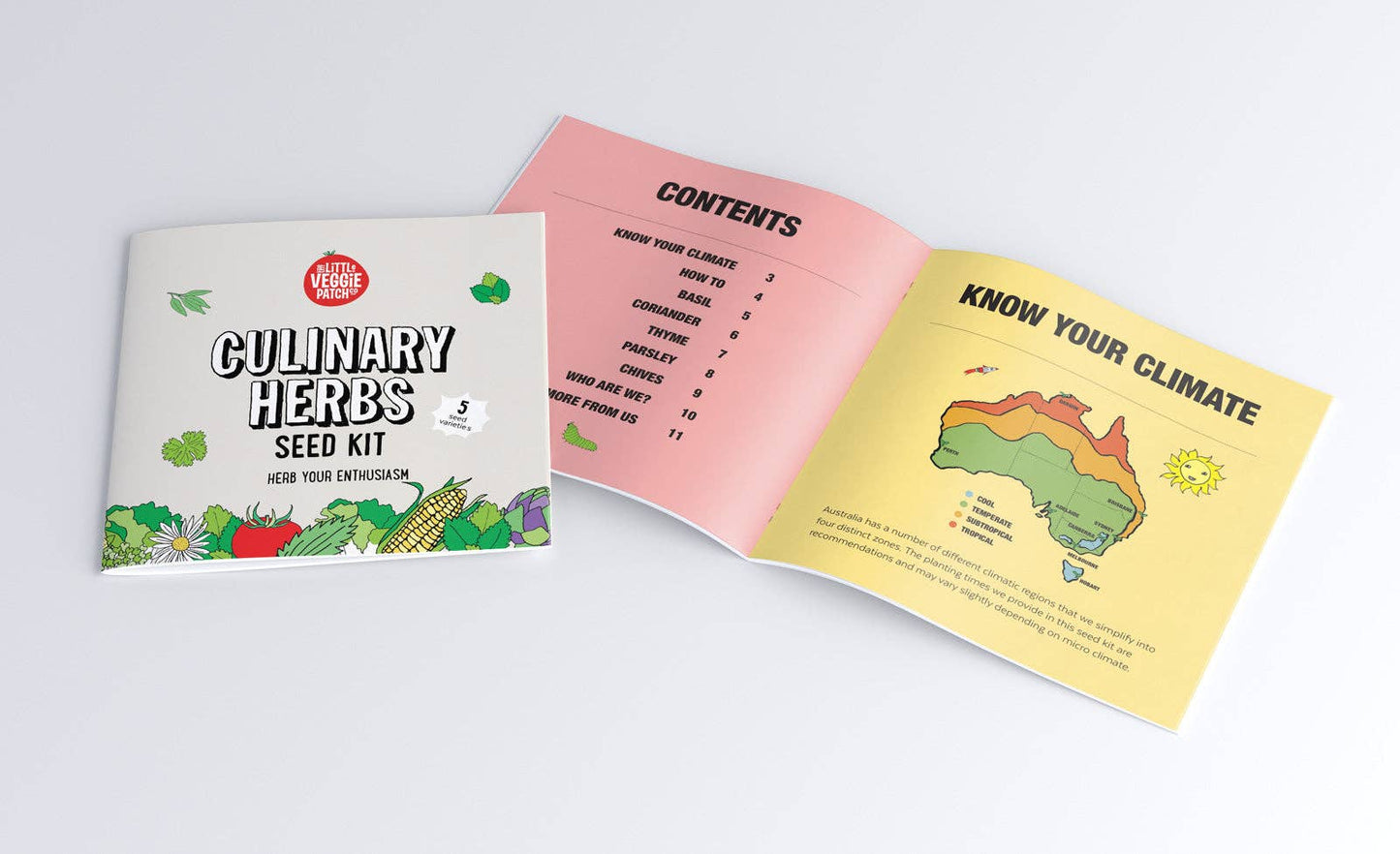 Culinary Herbs Seed Kit: