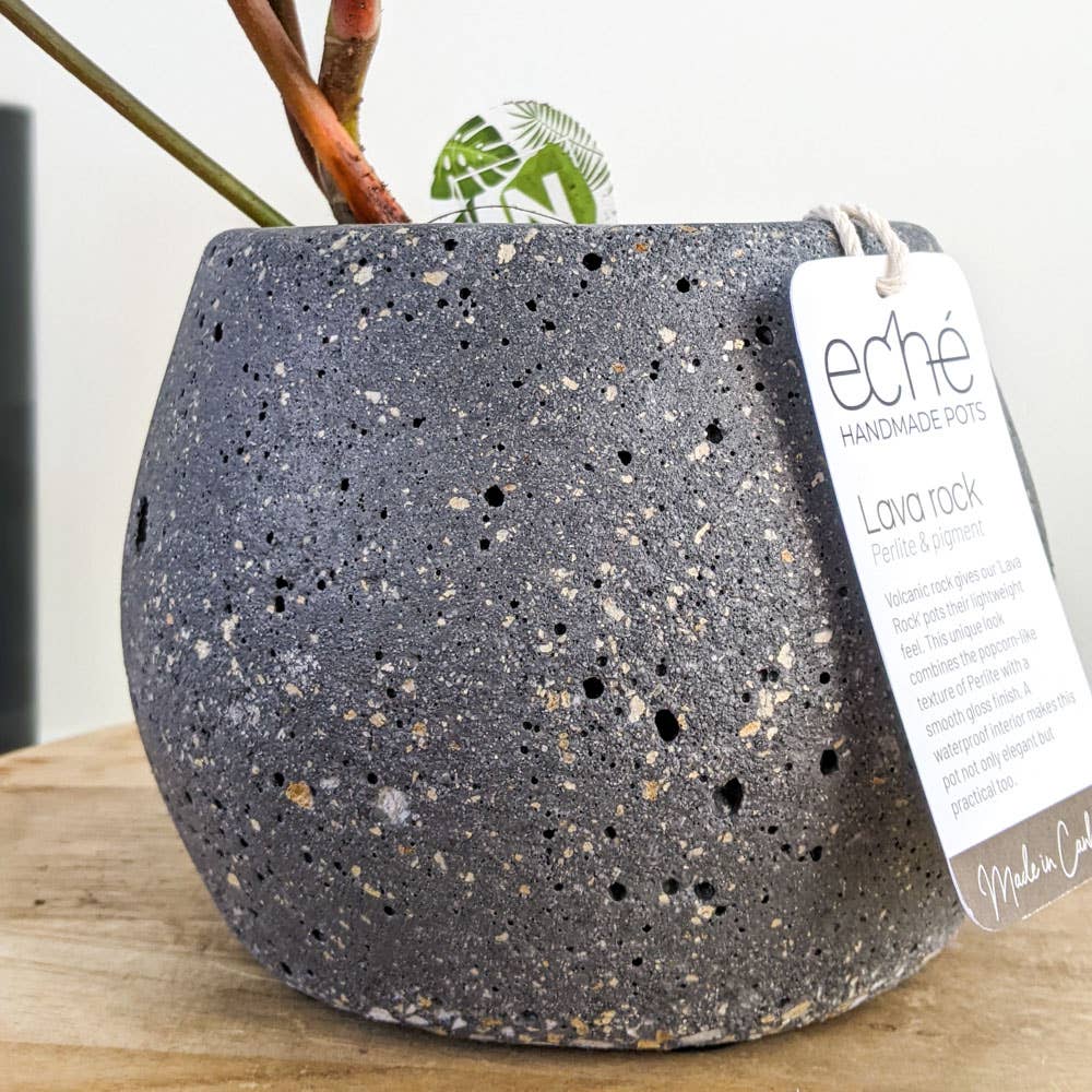 Lava Rock Koala Pot