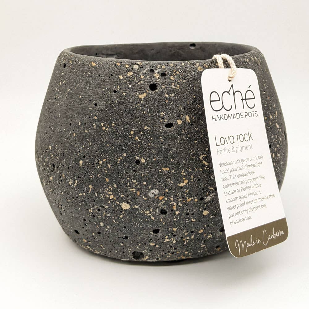 Lava Rock Koala Pot